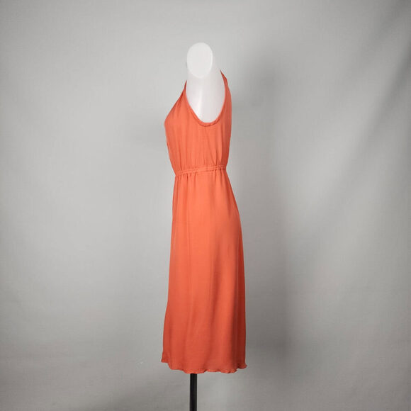 Babaton Aritzia Coral Silk Mini Dress Size XXS - Picture 7 of 11